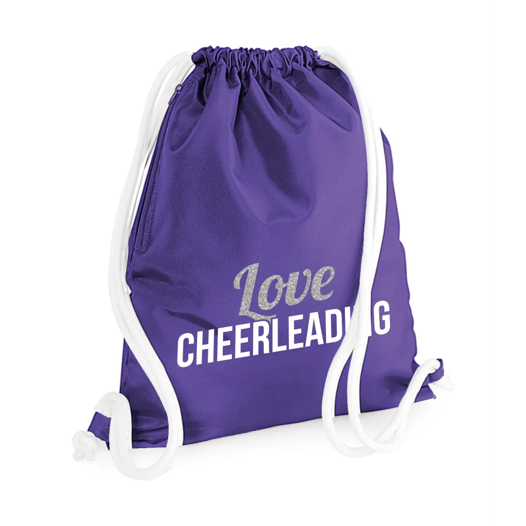 Cheerleading gym bag - Buy Love themed cheer bag