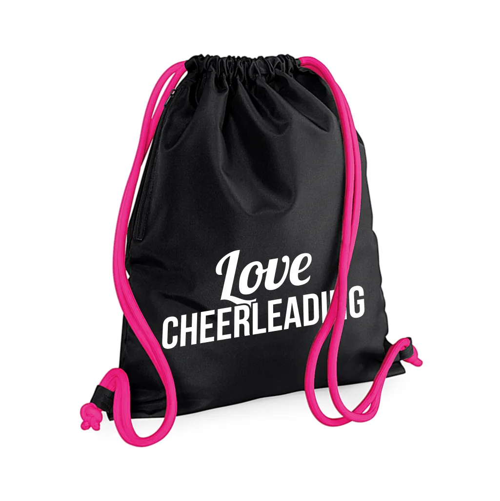 Cheerleading gym bag - Buy Love themed cheer bag