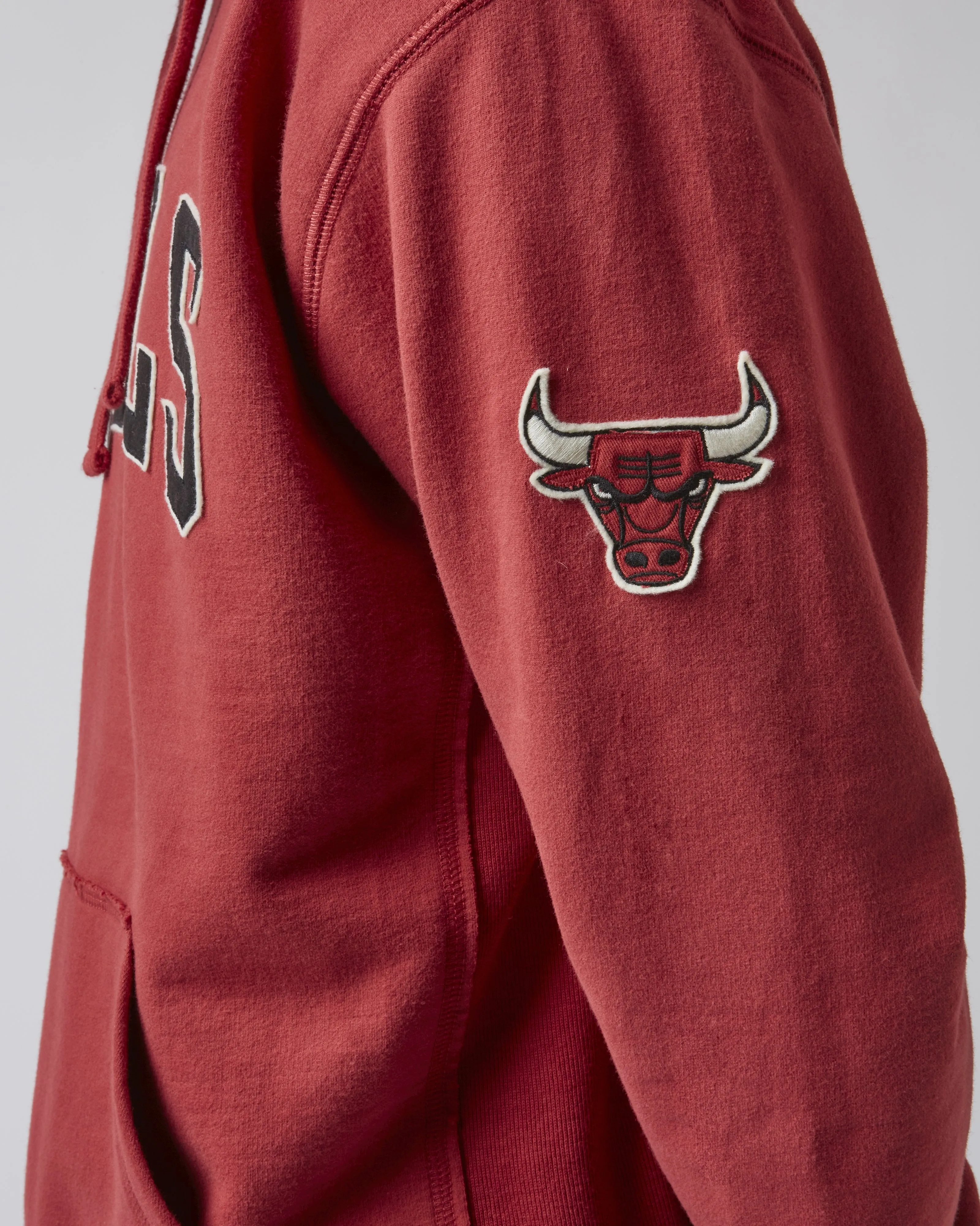 Chicago Bulls '47 Harris Scrimmage Hood - Official Team Relic