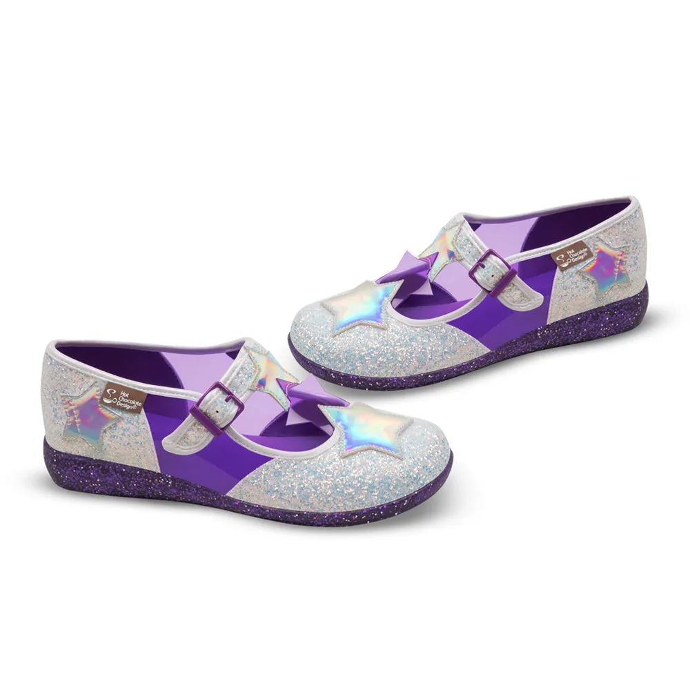 Chocolaticas® Starlight Women's Mary Jane Flat