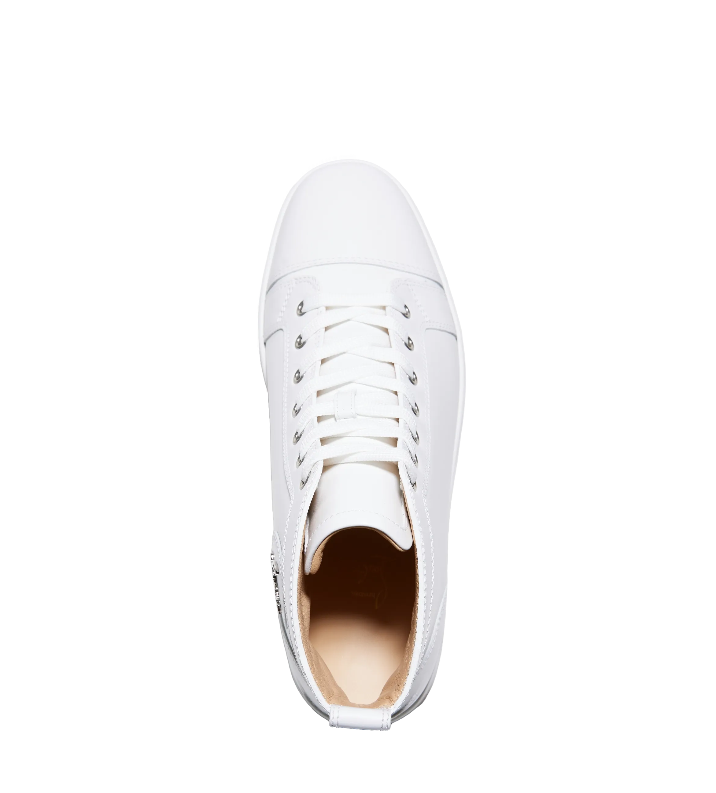 Christian Louboutin    Louis Flat Calf White