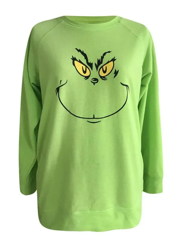 Christmas Grinch Women's Sweatshirt