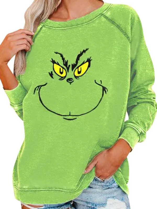 Christmas Grinch Women's Sweatshirt