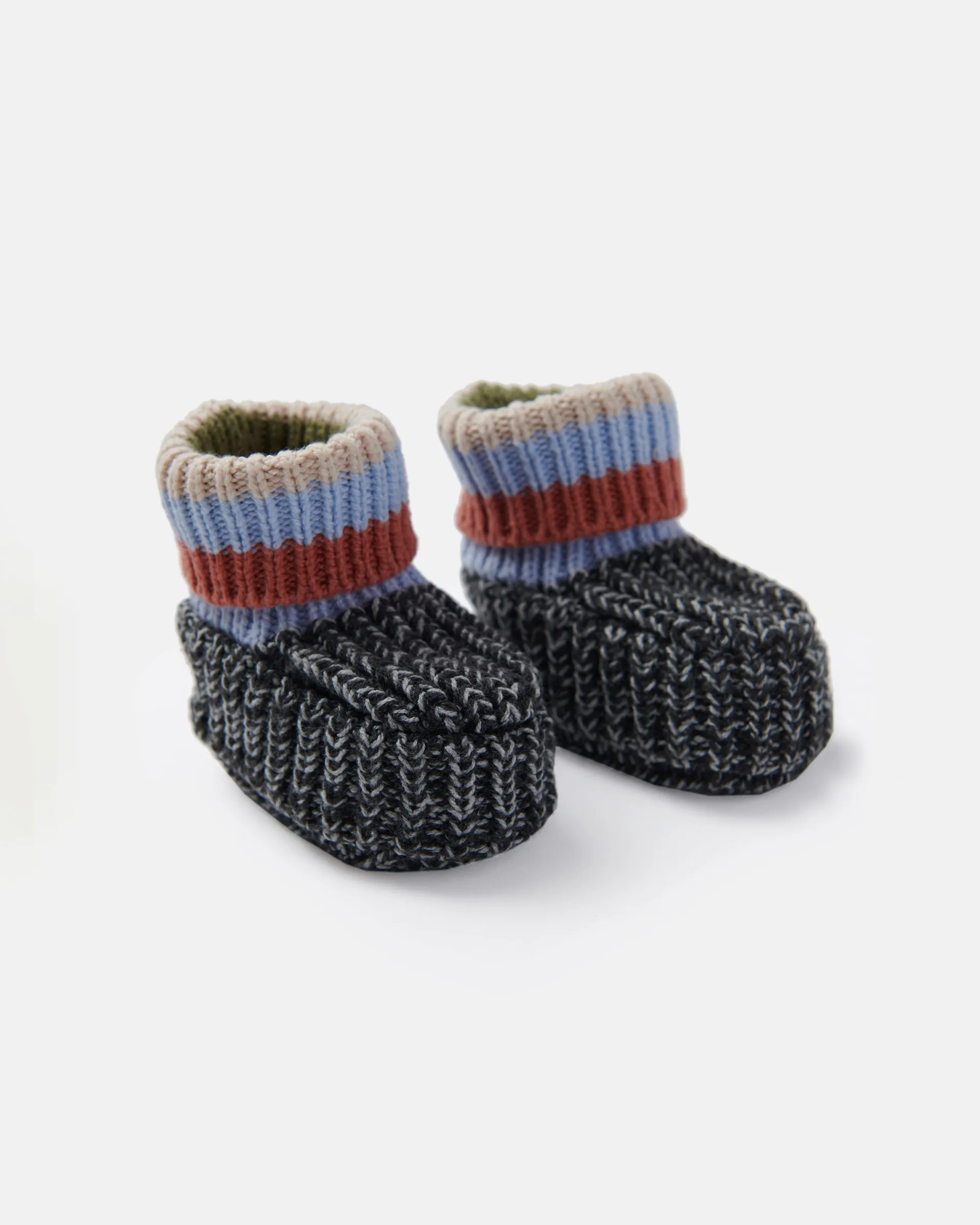 Chunky Slippers - Chunky | Black Melange Multicolor