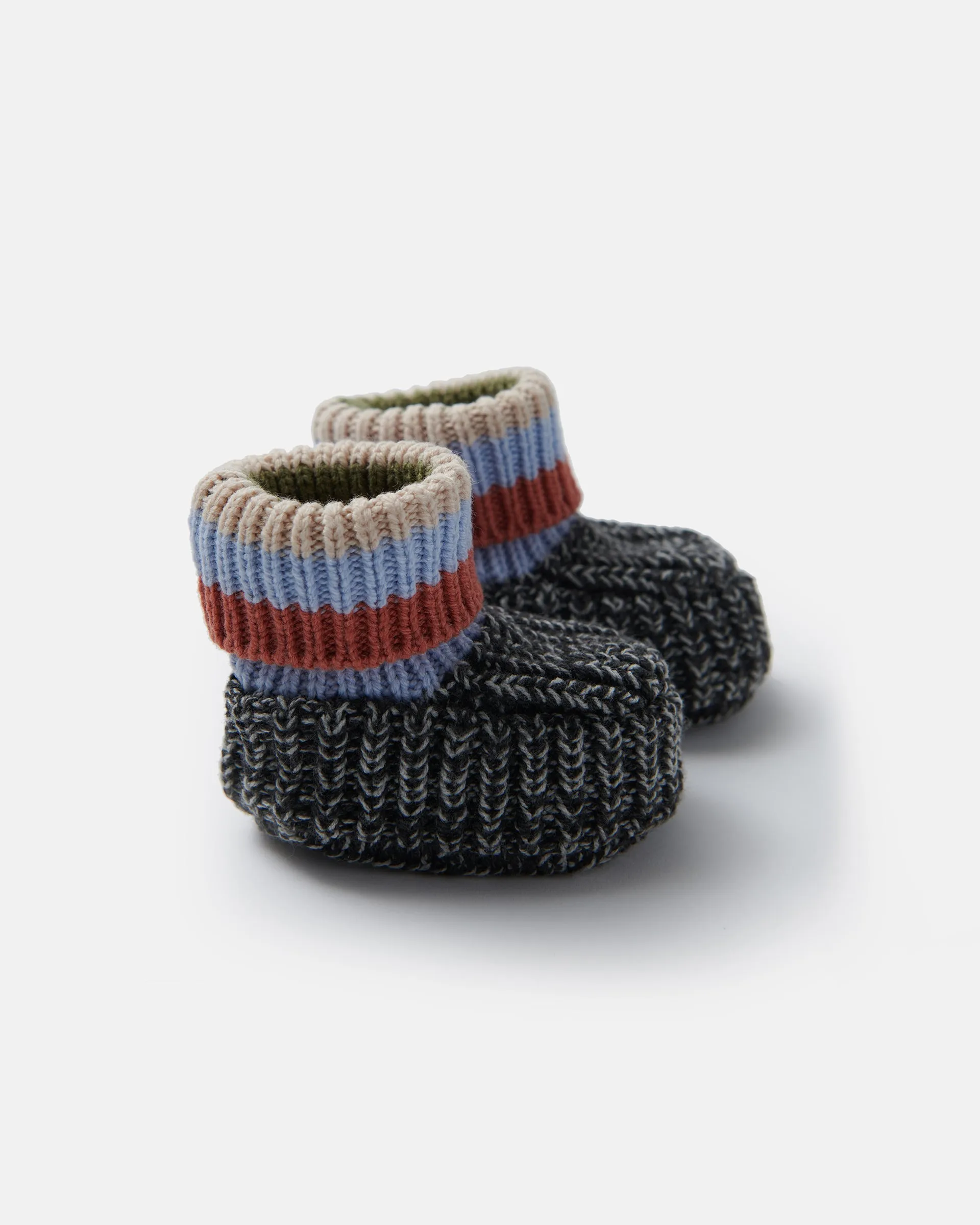 Chunky Slippers - Chunky | Black Melange Multicolor