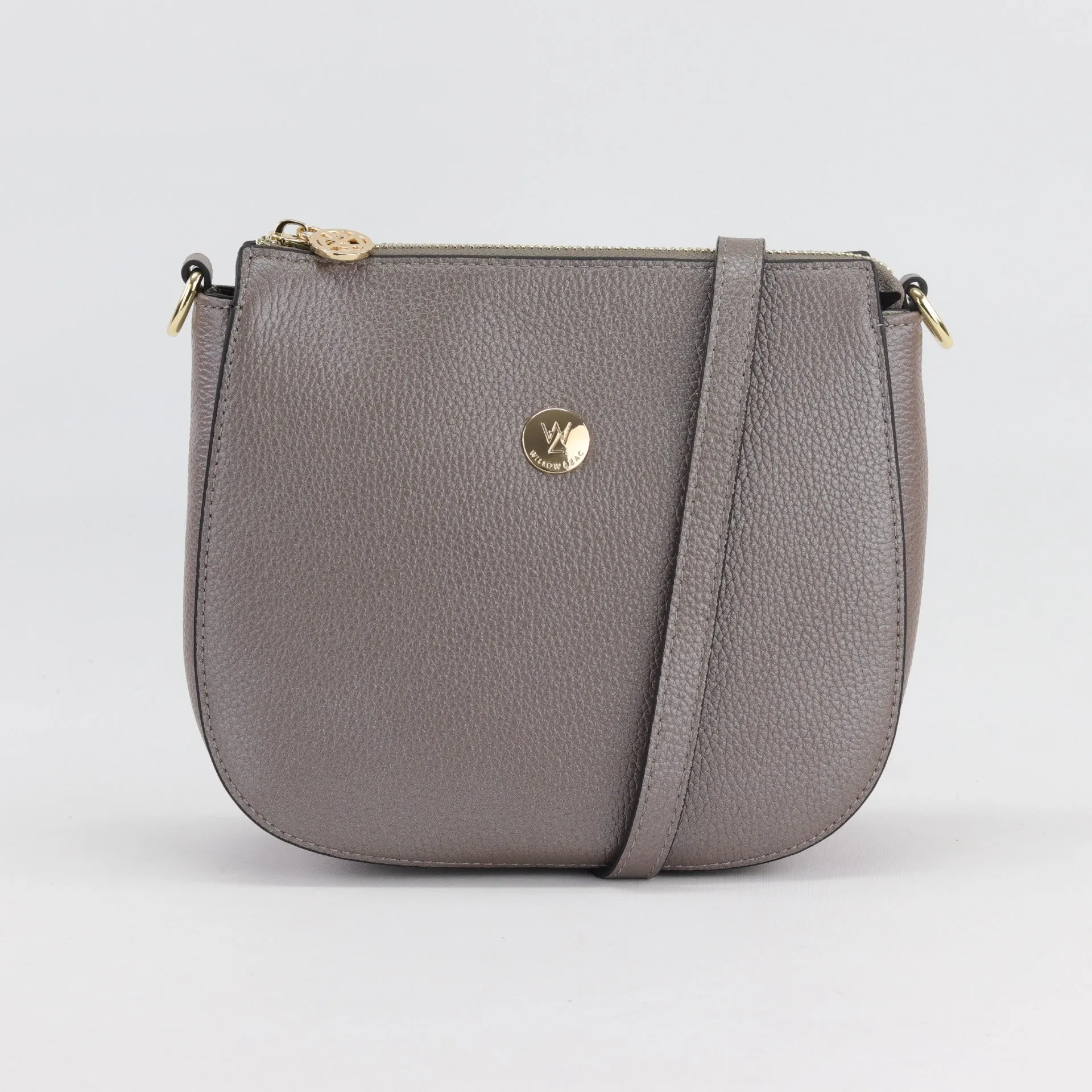 Clara leather shoulder bag