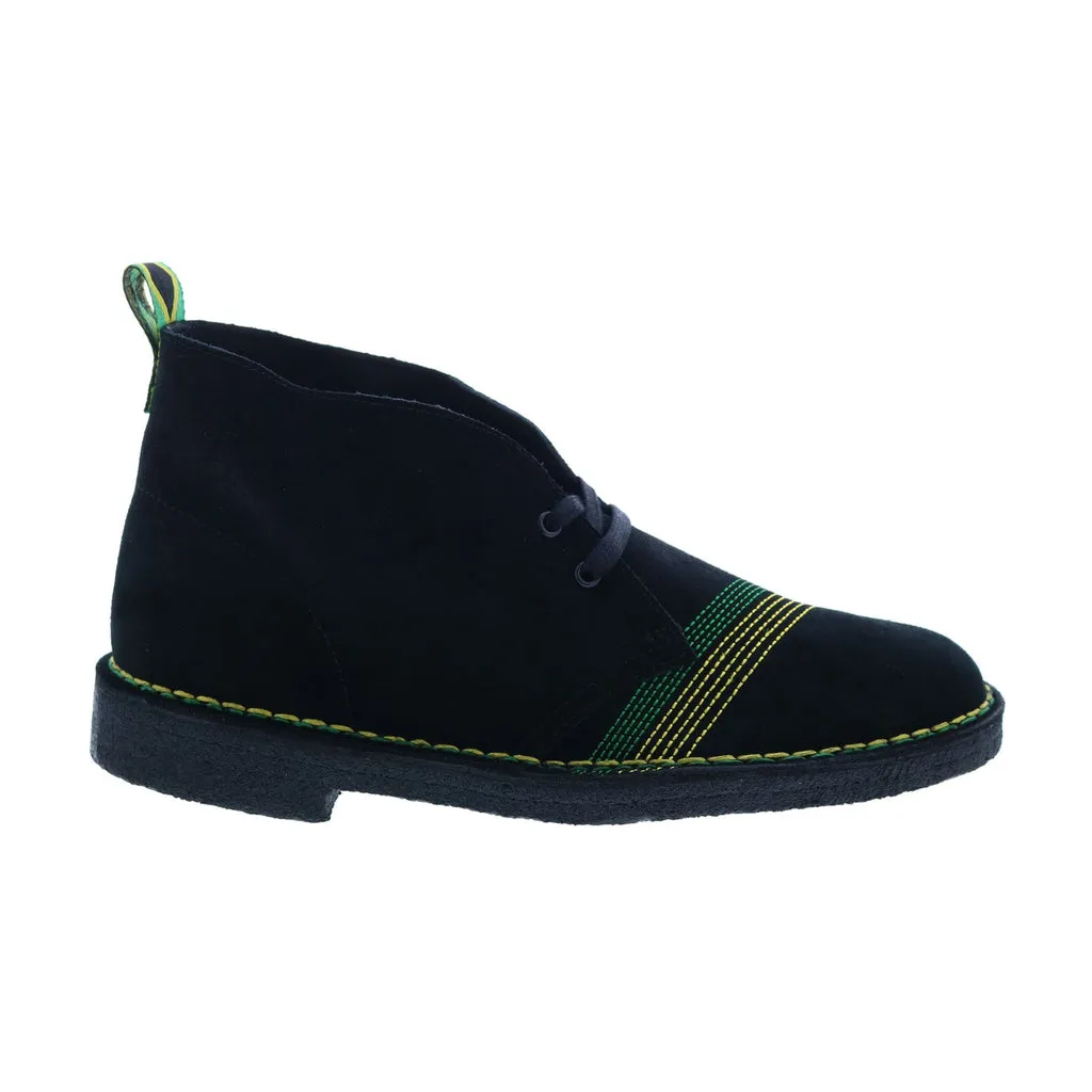 Clarks Black Suede Chukka Boots for Men