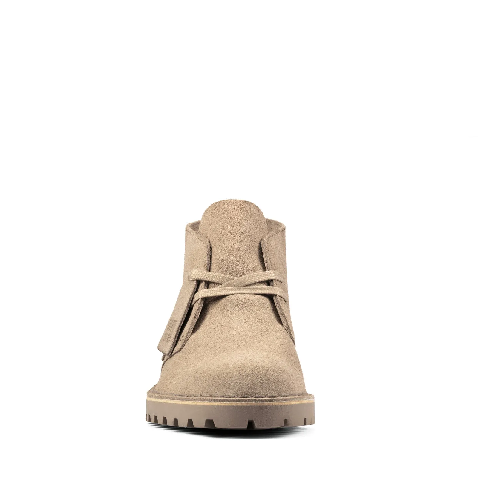 Clarks Desert Rock Men's Beige Suede Chukka Boots - 26162704