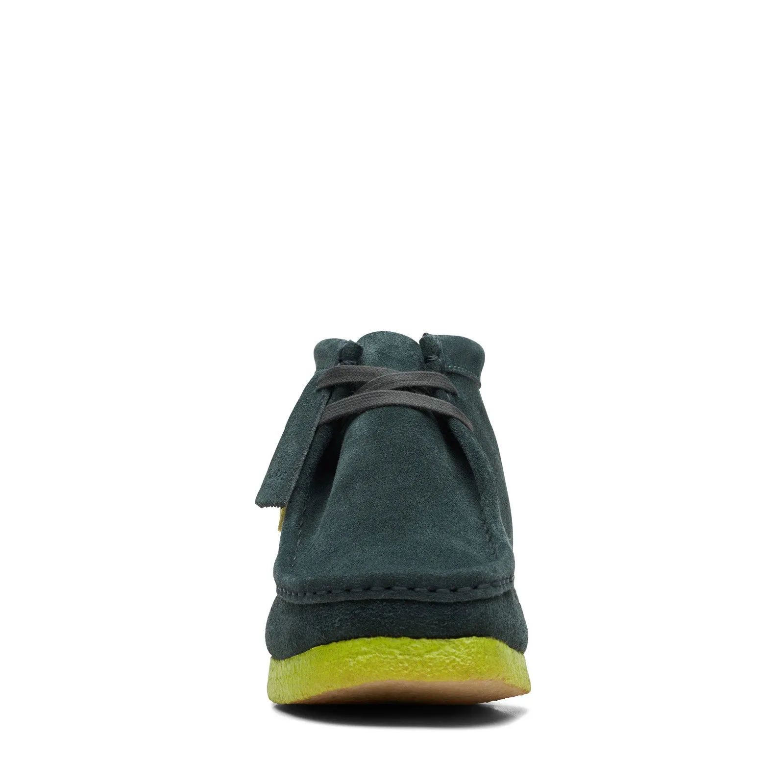 Clarks Green Suede Wallabee Chukka Boots for Men