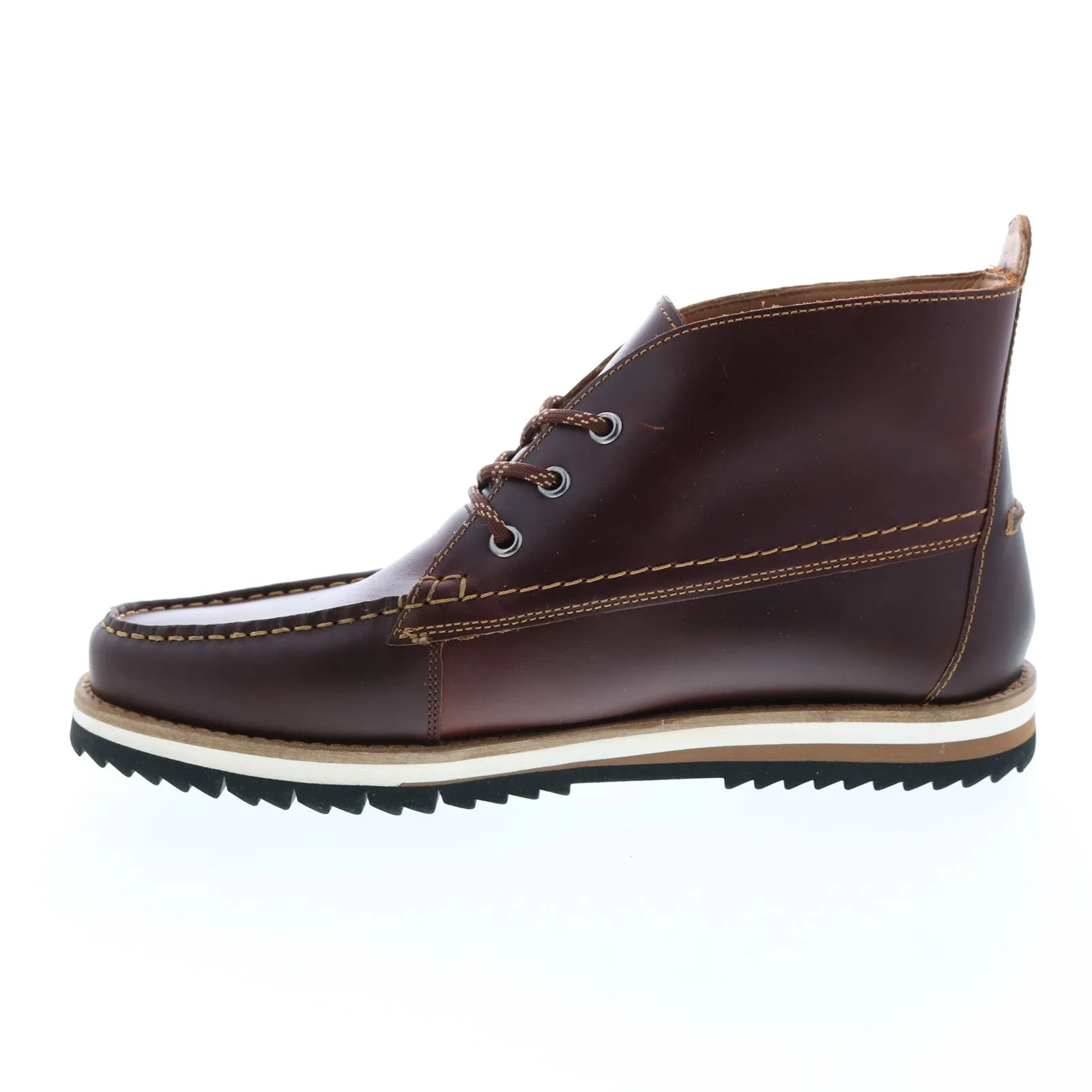 Clarks Men's Brown Leather Lace Up Chukkas Boots