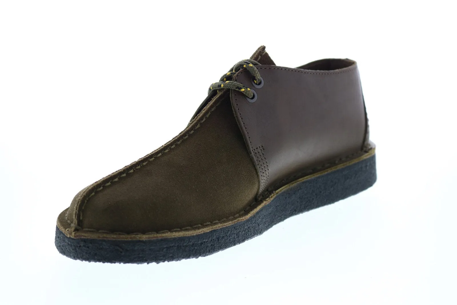 Clarks Men's Green Suede Chukka Boots - Desert Trek Style