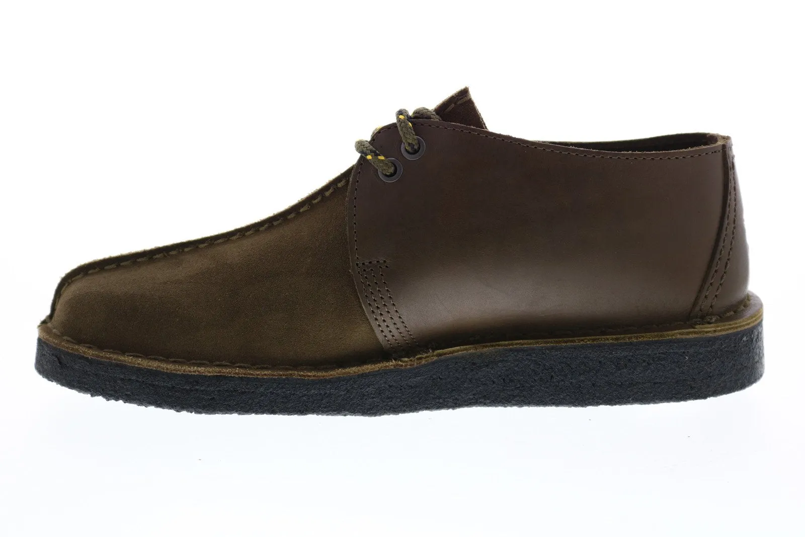 Clarks Men's Green Suede Chukka Boots - Desert Trek Style