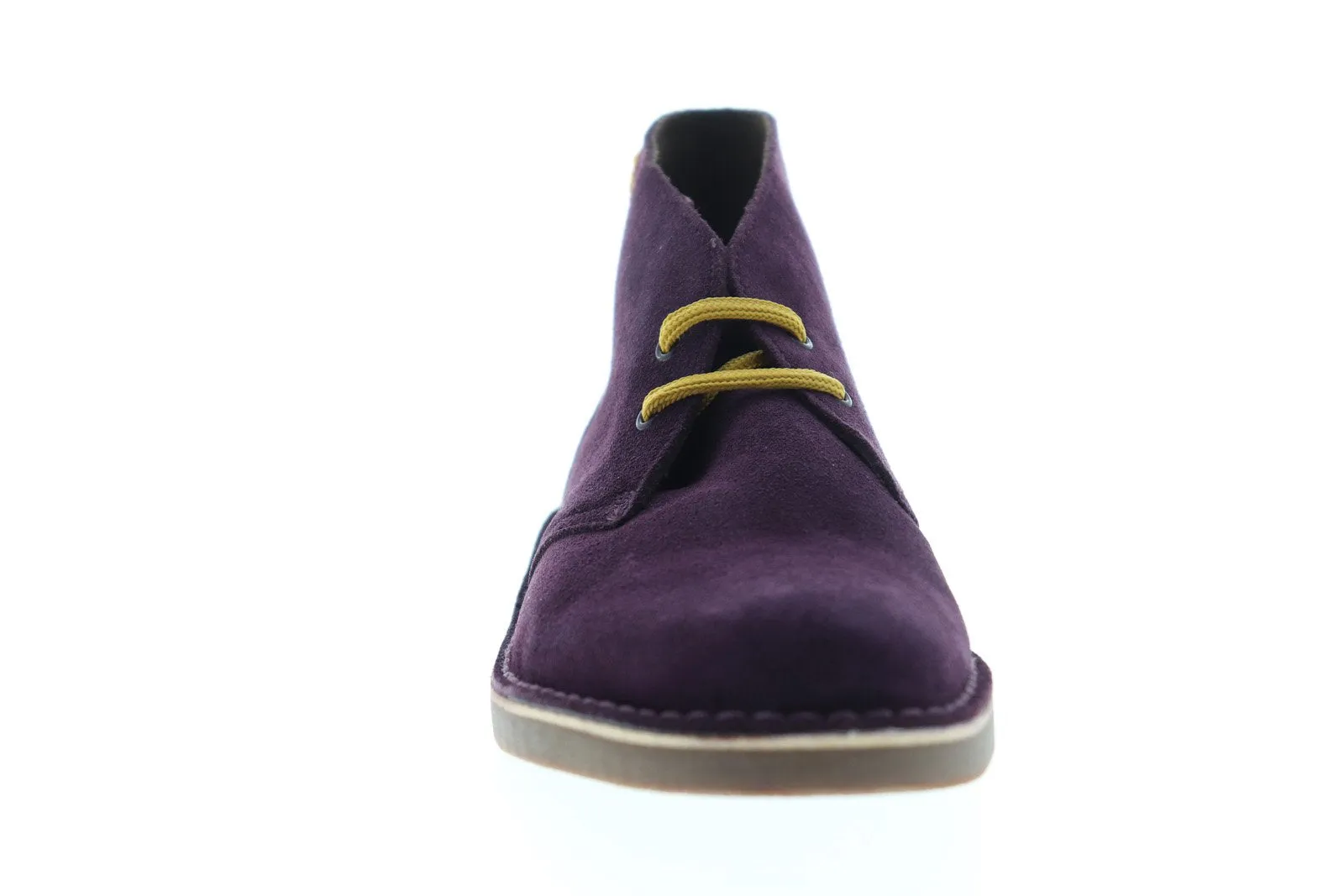 Clarks Men's Purple Suede Chukka Boots 26140066 - Lace-Up Bushacre 2