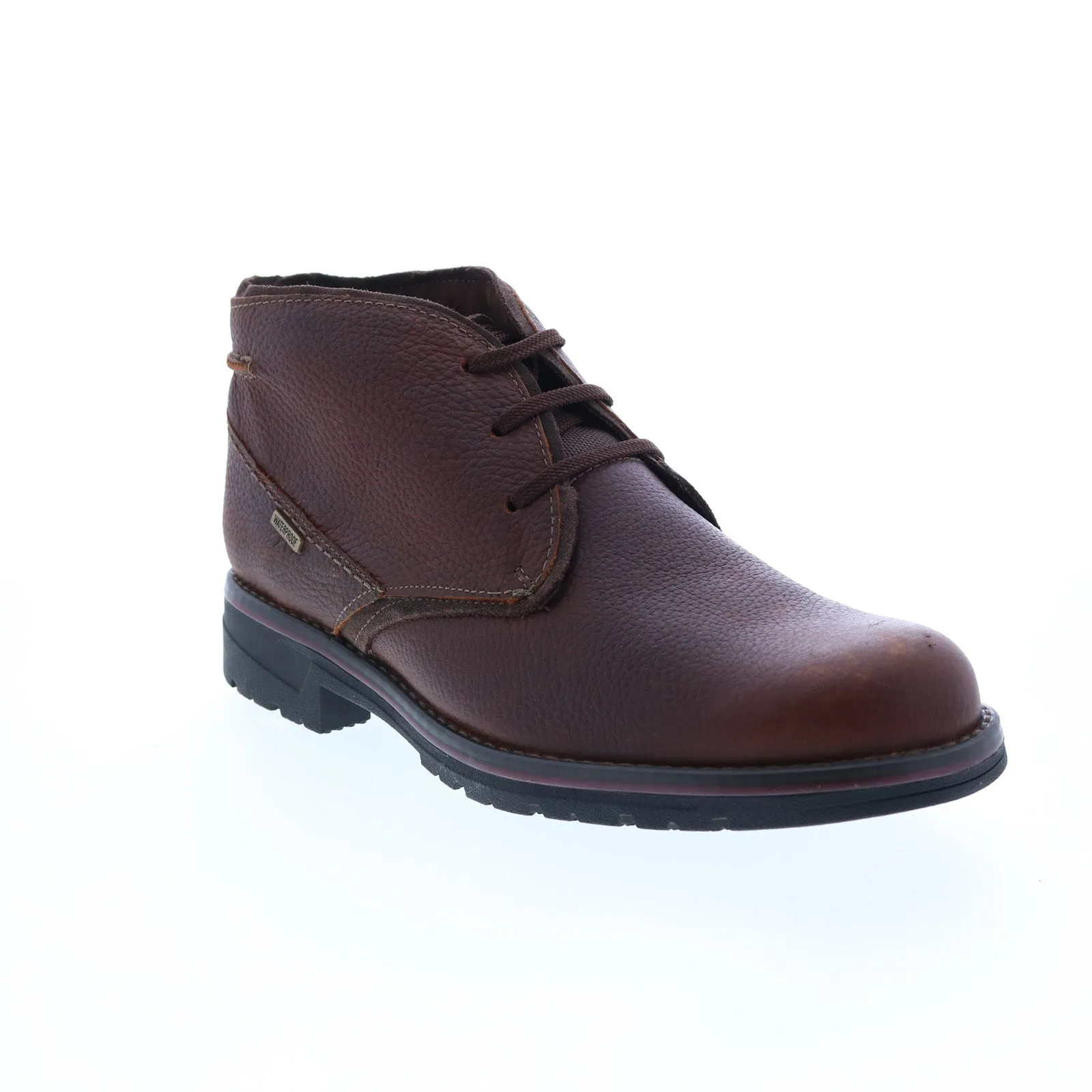 Clarks Morris Lace Men's Brown Wide Leather Chukka Boots