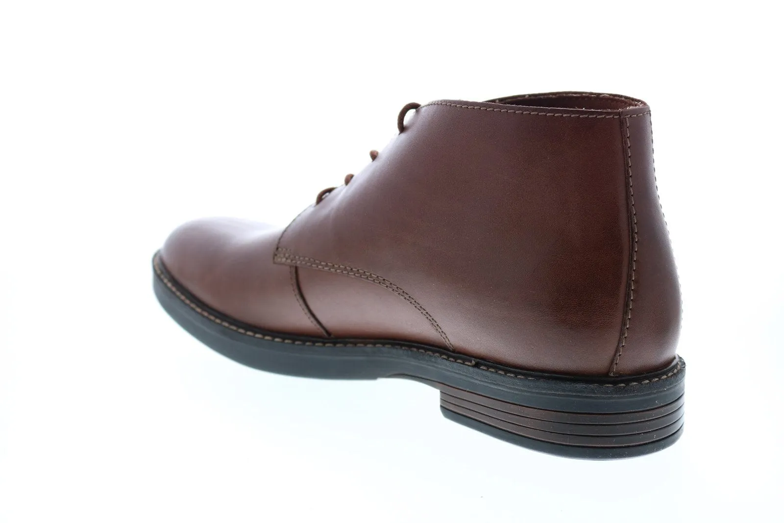 Clarks Paulson Mid Men's Brown Leather Chukka Boots