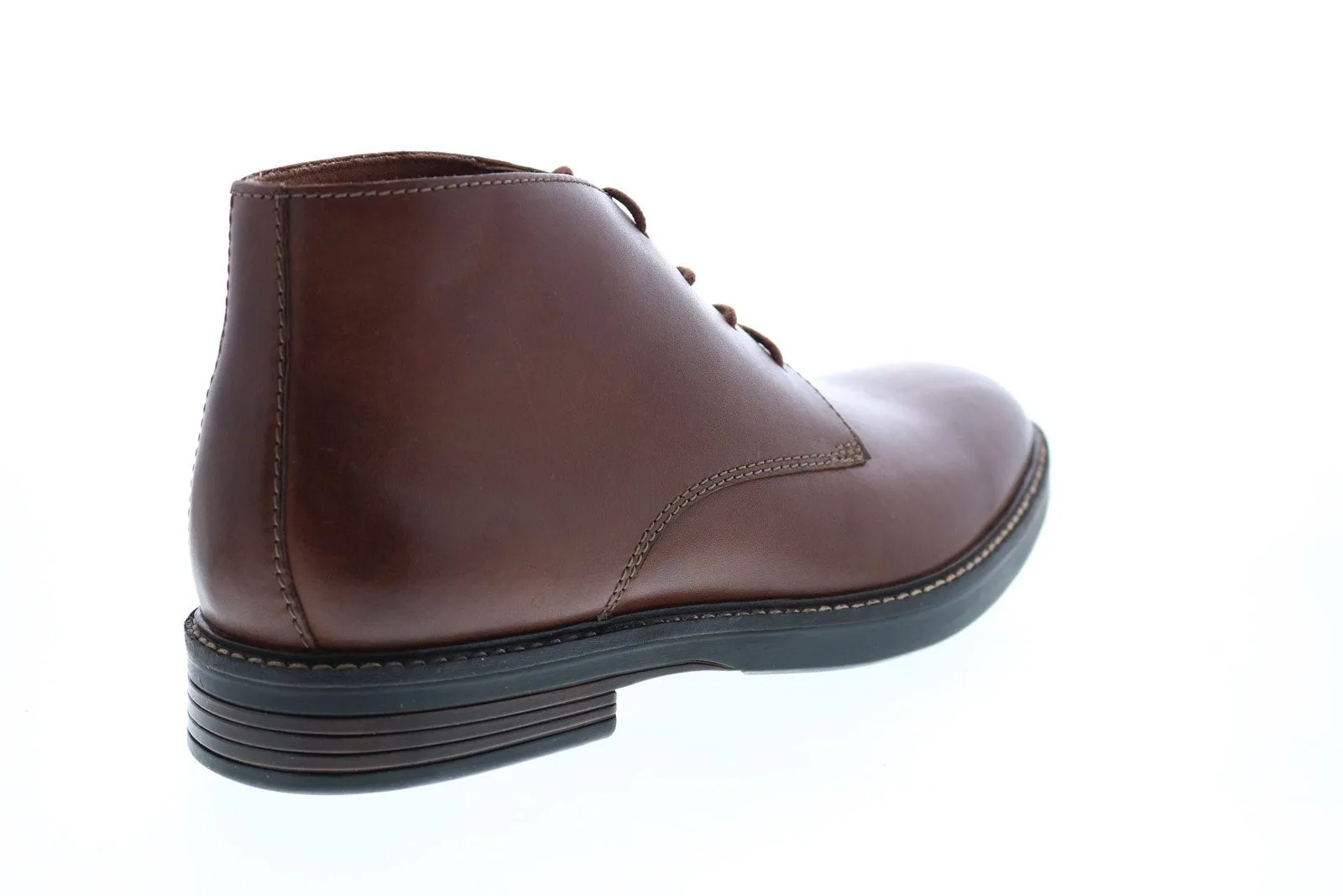 Clarks Paulson Mid Men's Brown Leather Chukka Boots