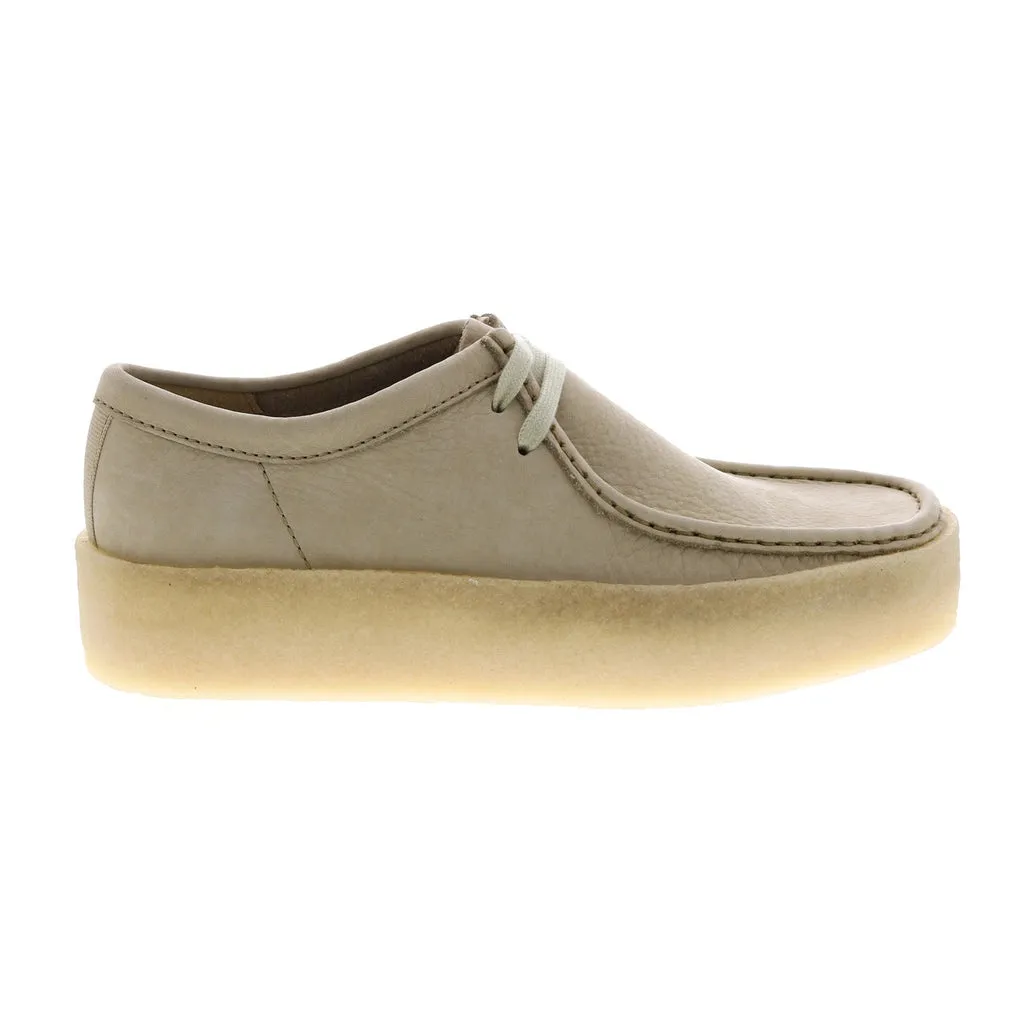 Clarks Wallabee Cup Men's Beige Nubuck Chukka Boots