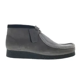 Clarks Wallabee EVO Boot Men's Gray Suede Chukkas Lace Up Boots