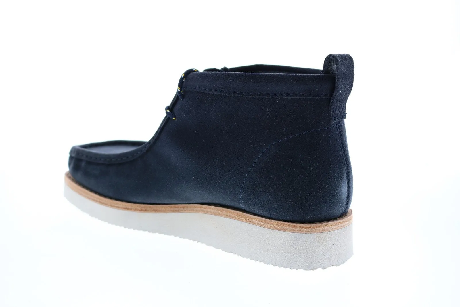 Clarks Wallabee Hike Men's Blue Suede Chukkas Boots