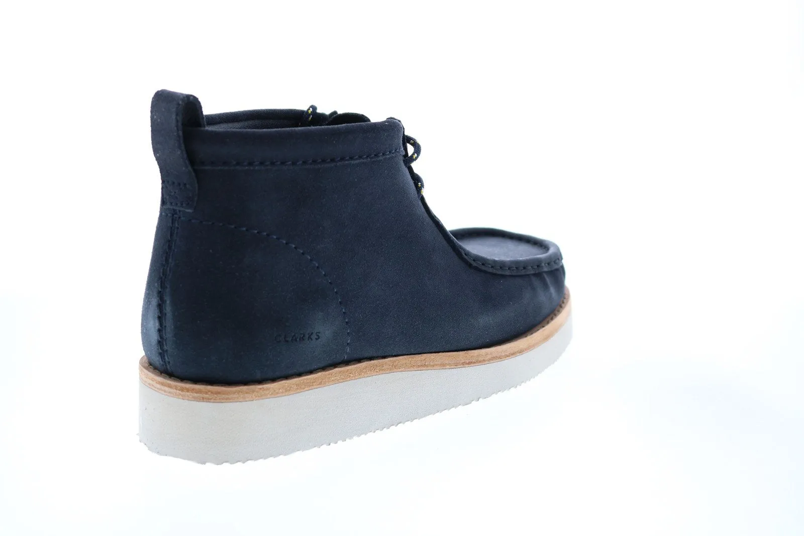 Clarks Wallabee Hike Men's Blue Suede Chukkas Boots