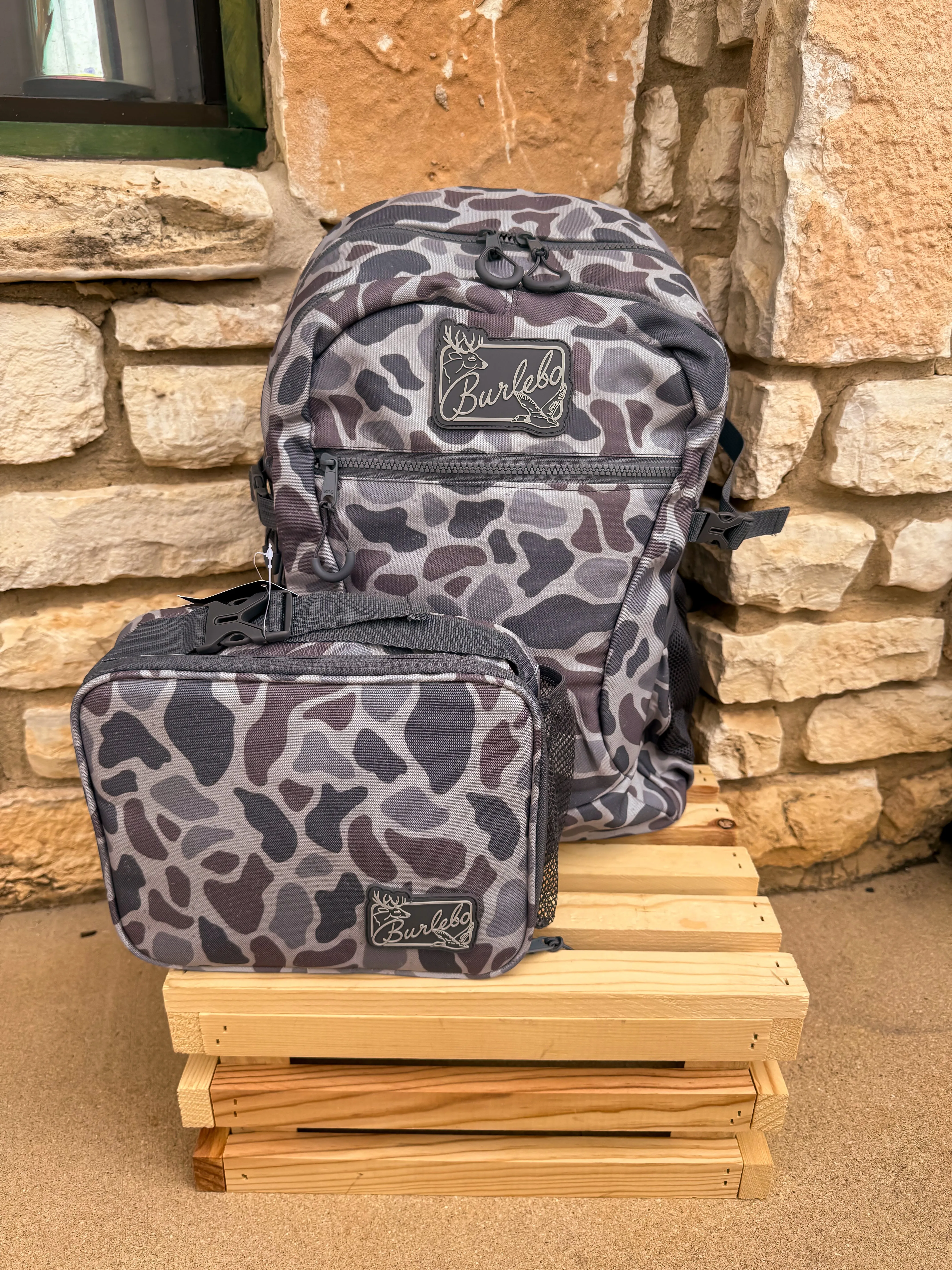 Classic Deer Camo Burlebo Lunchbox