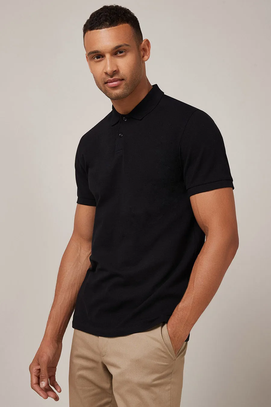 Classic Polo in Black