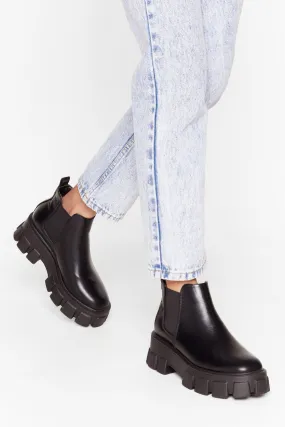 Chunky Chelsea Boots