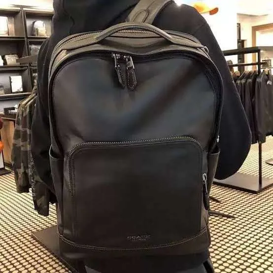 Coach reflective backpack