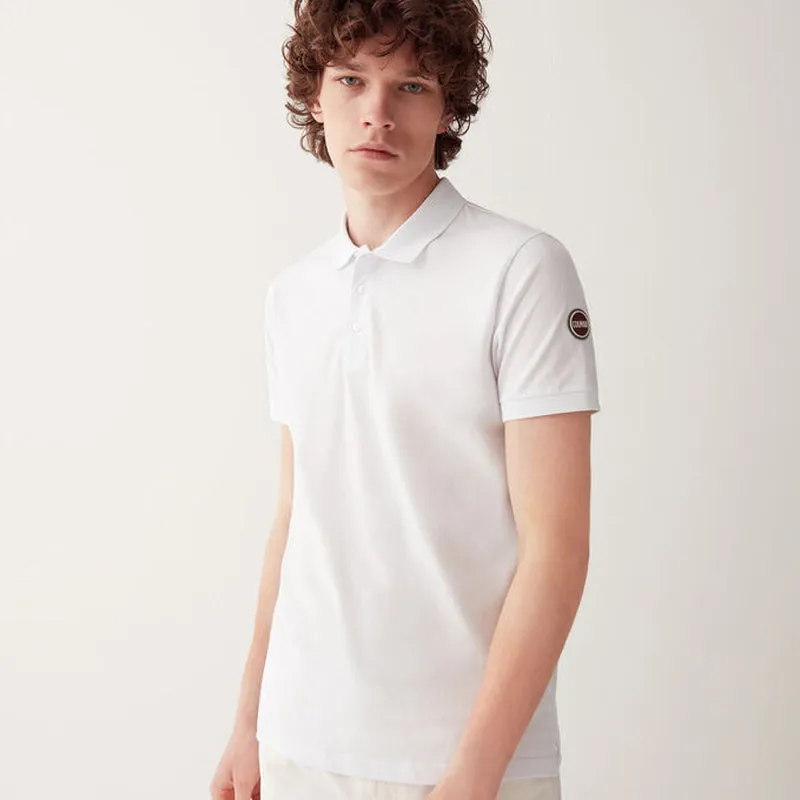 Colmar White Stretch Polo Shirt