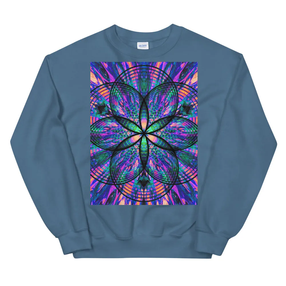 Colorful Printed Sweatshirt