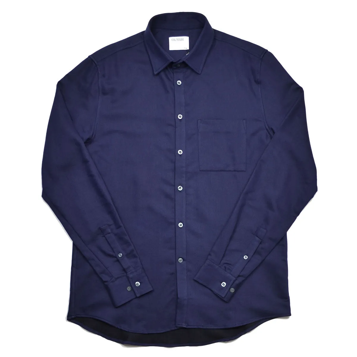 Coltesse Nadejda Pocket Shirt Navy Moleskine - Shop Now at [Retailer Name]