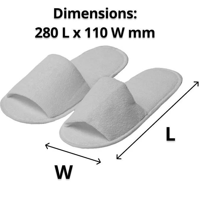 Compass Slimline Paper Band Slippers with 2mm EVA Sole - 200 Pairs