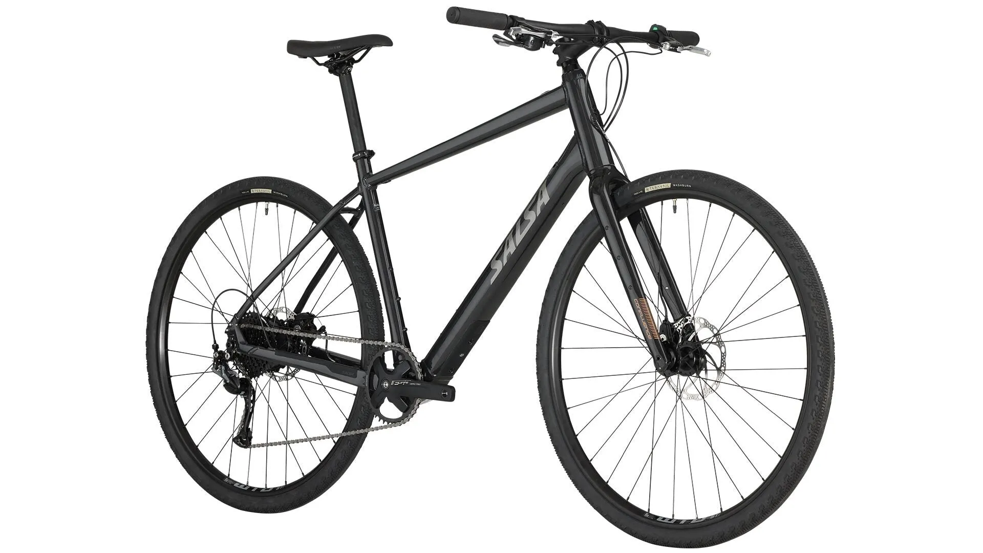 Confluence Altus Flat Bar Ebike - Black