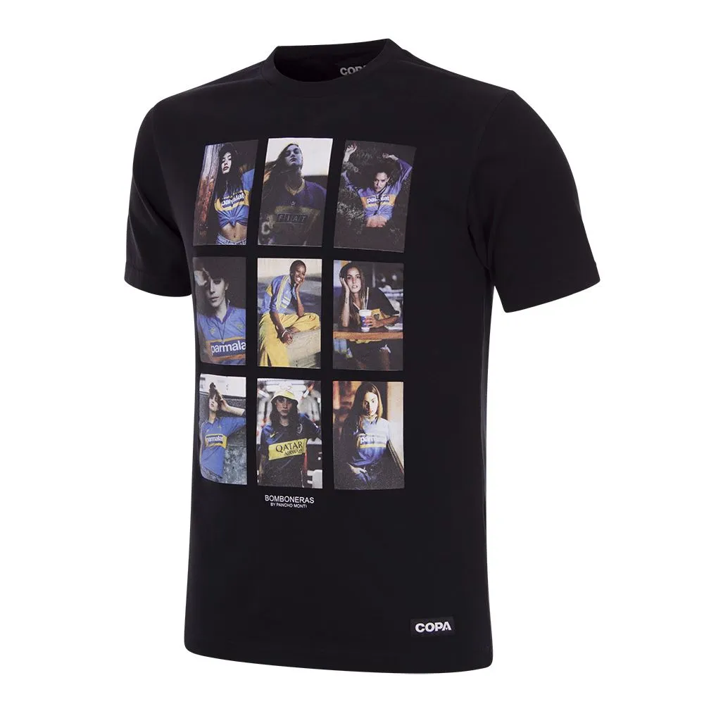 COPA Football - Bomboneras Collage T-Shirt - Black