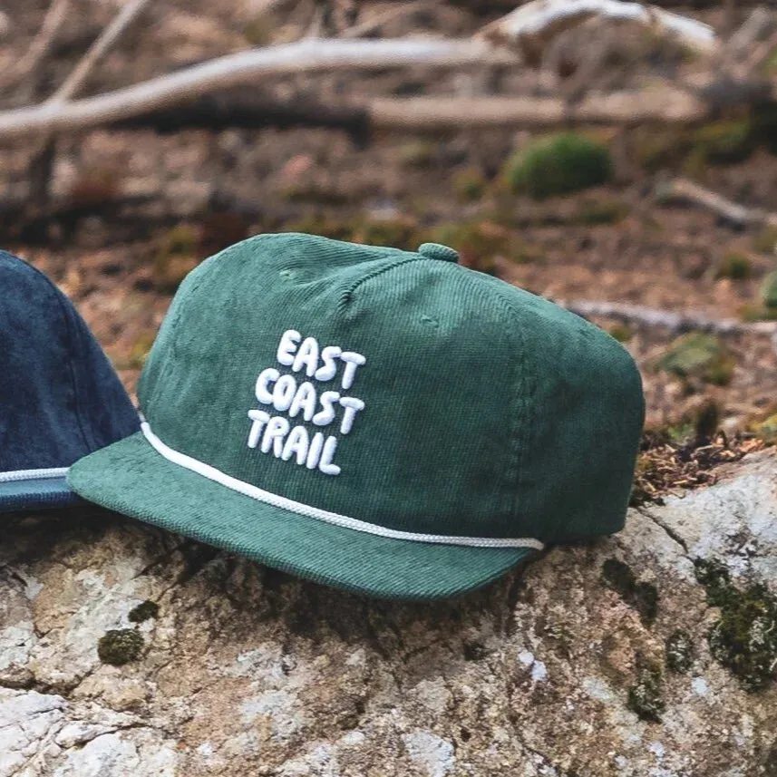 Corduroy Flat Brim Cap