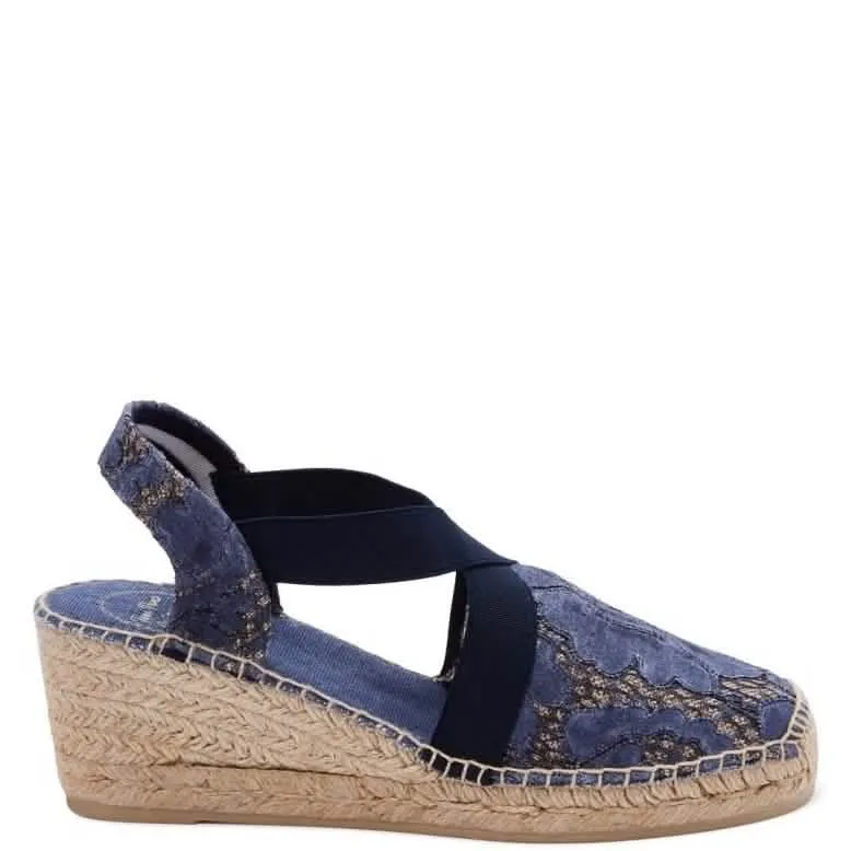 Cotton Blend Wedge Espadrille Women Terra-JA