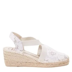 Cotton Blend Wedge Espadrille Women Terra-JA