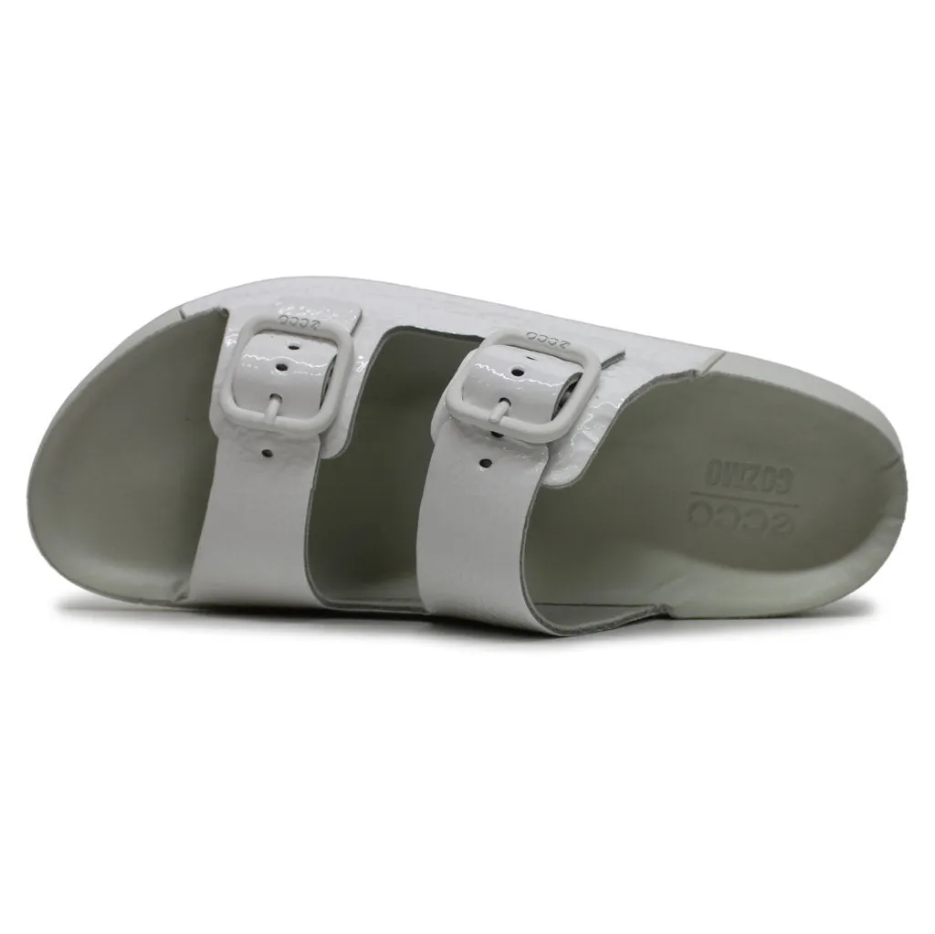 Cozmo Leather Women's Slides Sandals