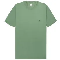 C.P. Company 30/1 Box Logo T-Shirt Green Bay