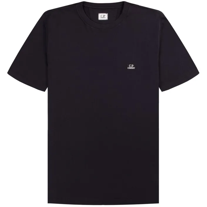 C.P. Company Box Logo T-Shirt Total Eclipse