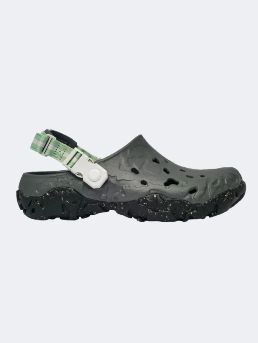 Crocs All Terrain Atlas Clog Unisex Lifestyle Slippers Slate Grey