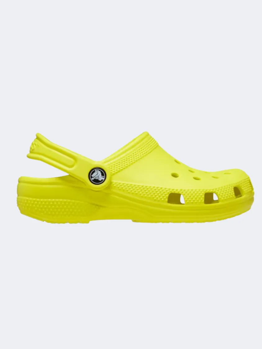 Crocs Classic Kids Lifestyle Slippers Yellow/Acidity