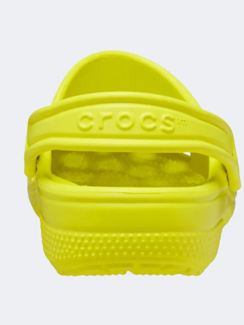 Crocs Classic Kids Lifestyle Slippers Yellow/Acidity