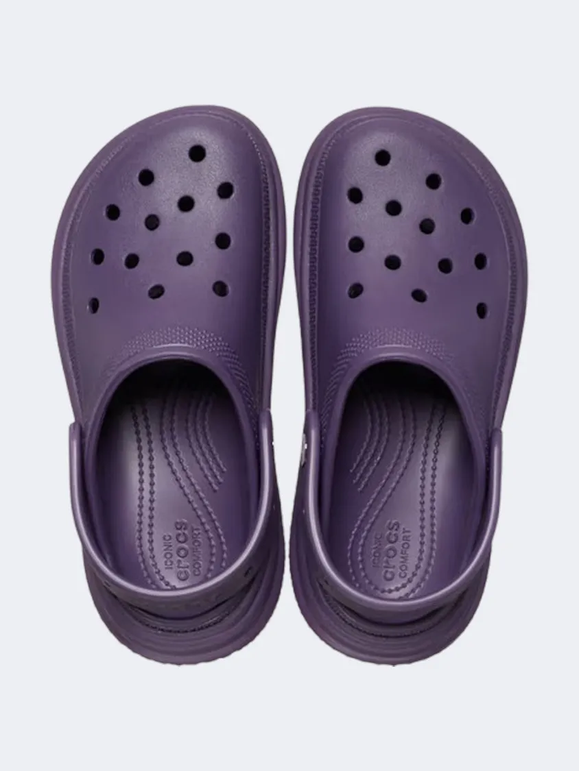 Crocs Stomp Clog Unisex Lifestyle Slippers Dark Iris