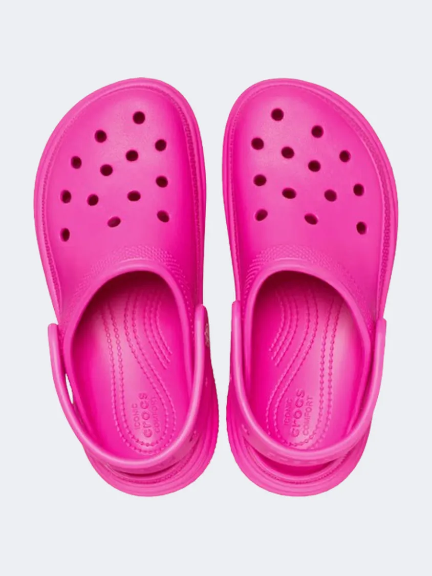 Crocs Stomp Clog Unisex Lifestyle Slippers Pink Crush