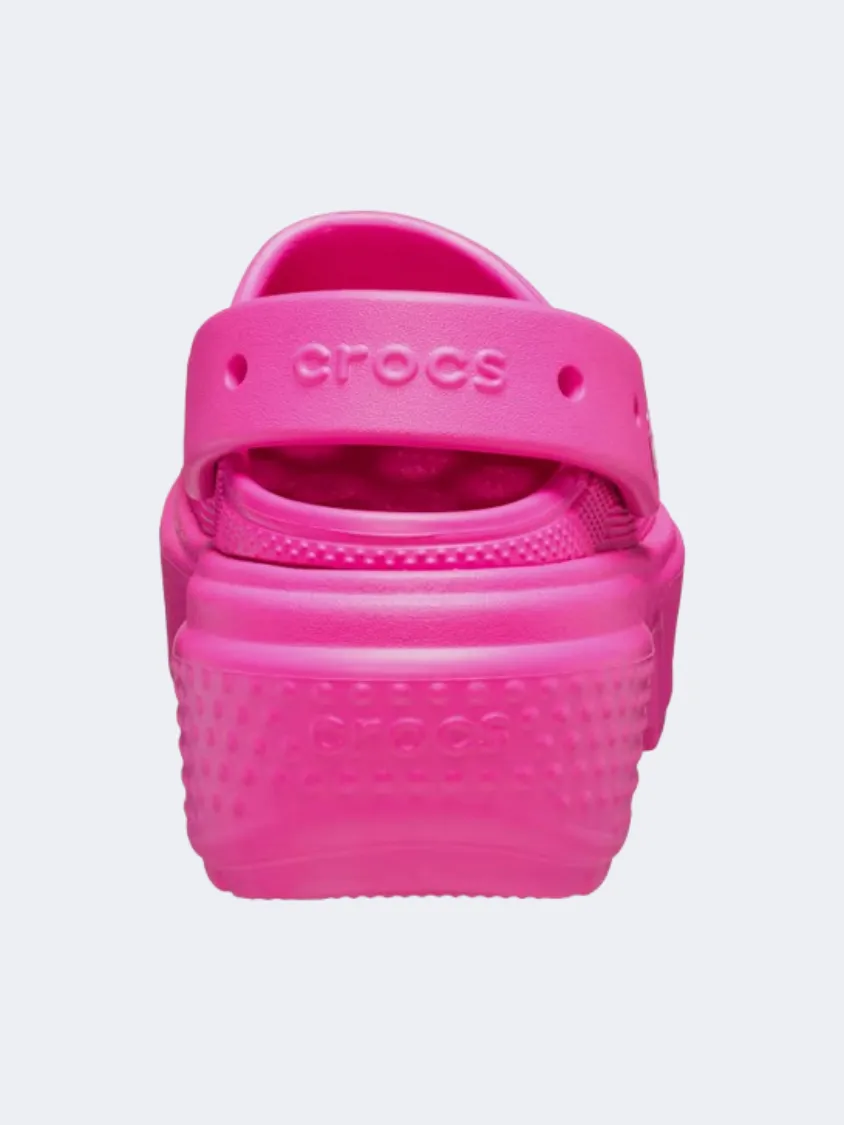 Crocs Stomp Clog Unisex Lifestyle Slippers Pink Crush