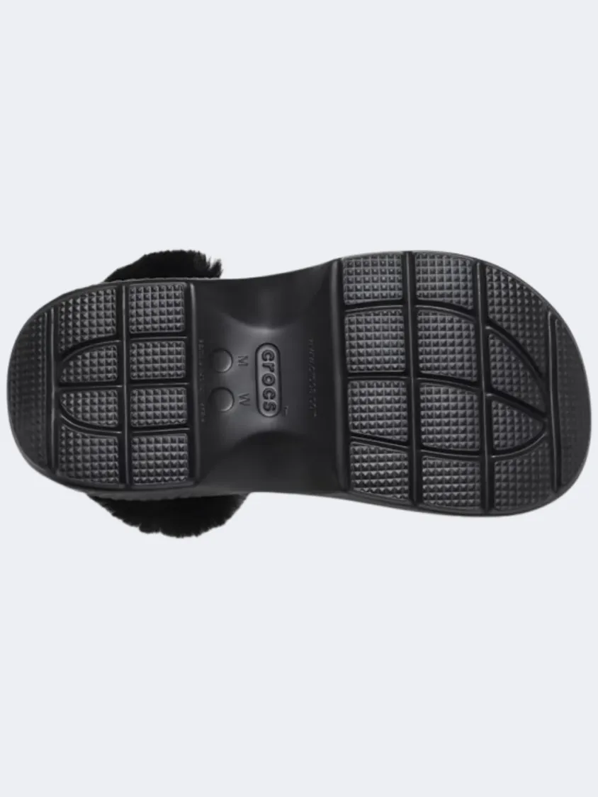 Crocs Stomp Lined Clog Unisex Lifestyle Slippers Black