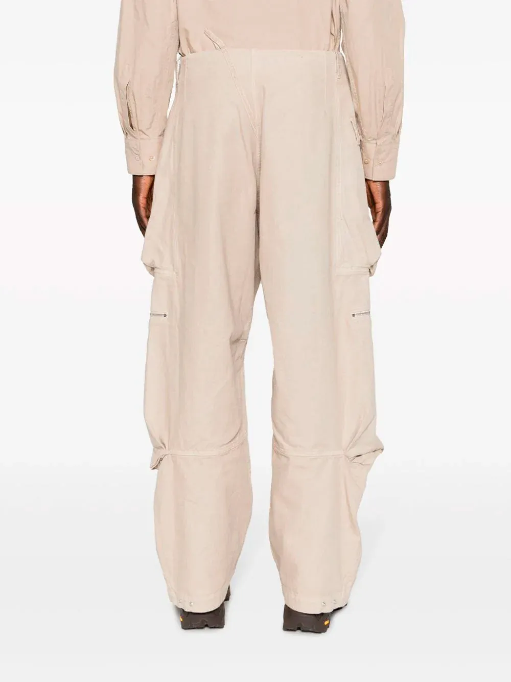 Croissant cargo trousers