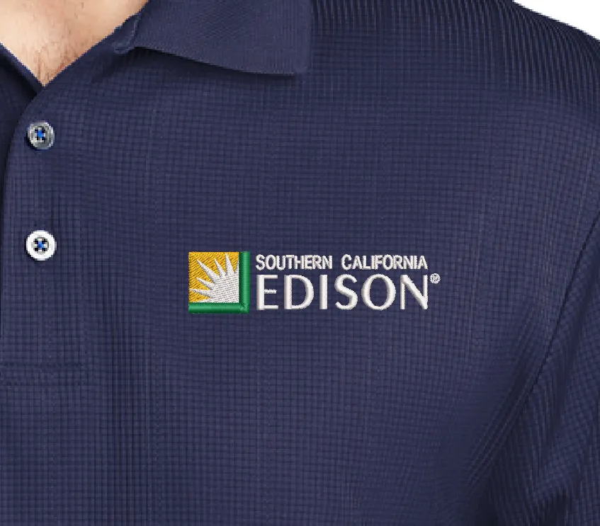 Custom Embroidered SCE Polo - Port Authority Performance Fine Jacquard Polo. K528