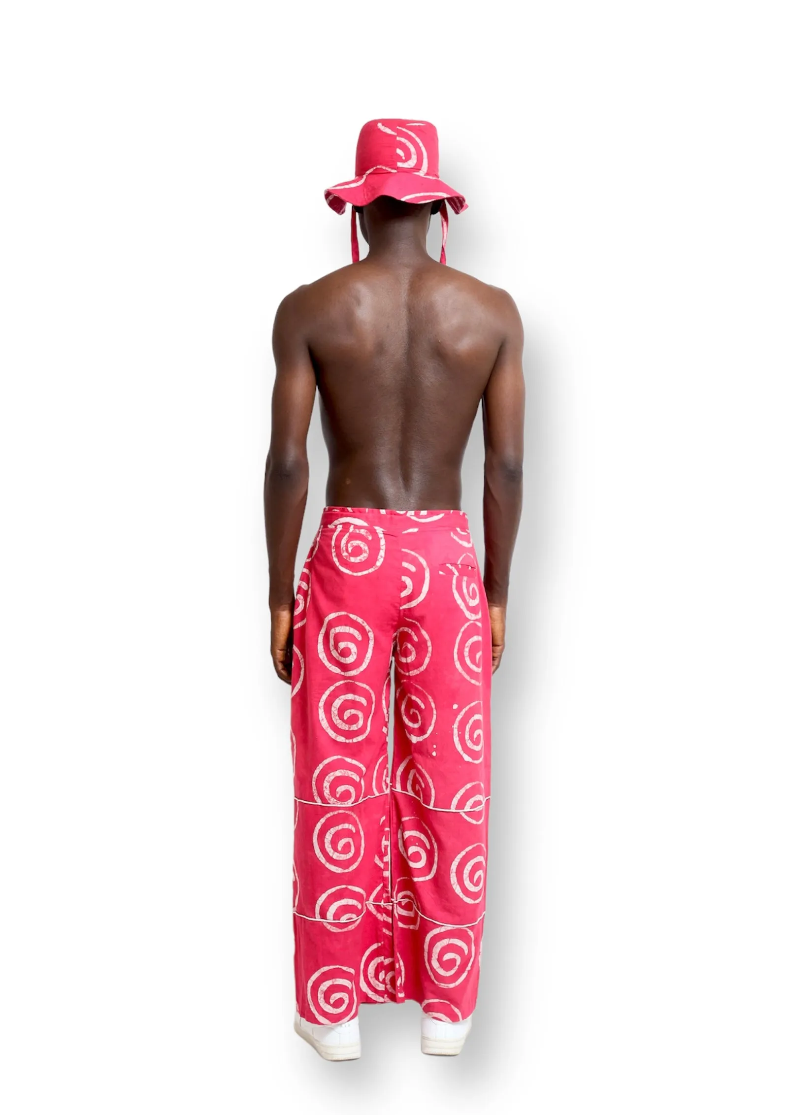 Saint Eko Pink Cotton Pants.